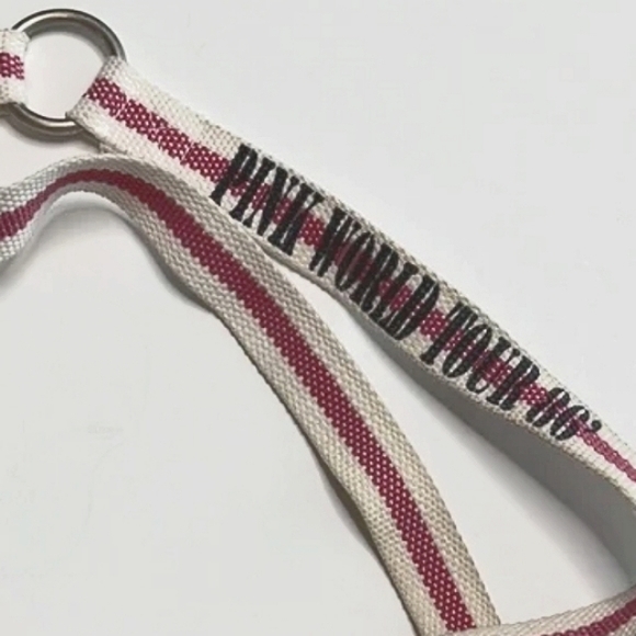 VICTORIA'S SECRET PINK THE PINKS ROCK N ROLL '86 TOUR TOTE BAG, RETIRED - Picture 3 of 7